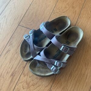 Birkenstock Franca Oiled Leather lavender